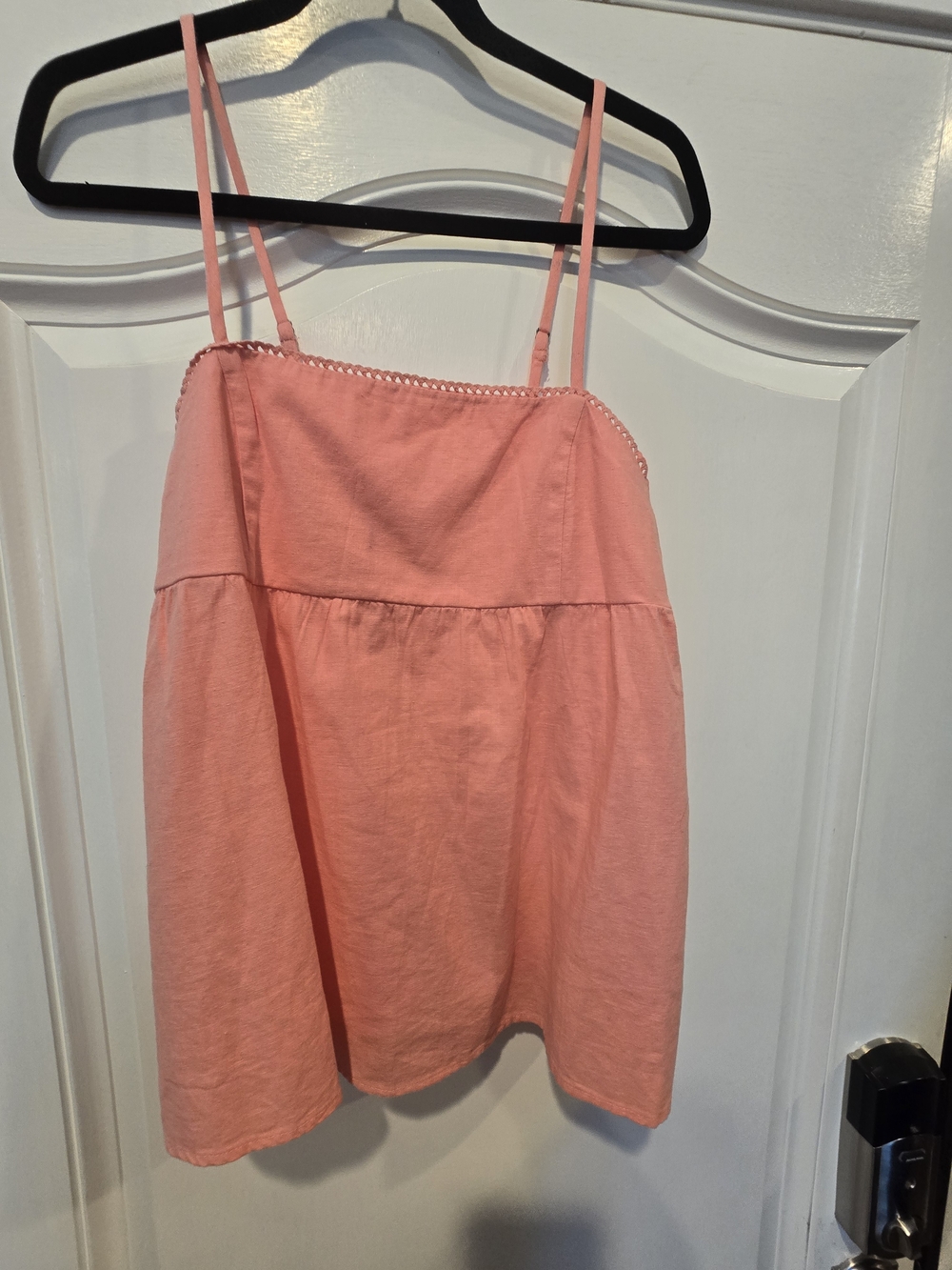 Abound Coral Spaghetti Strap (Adjustable) Tank Top
